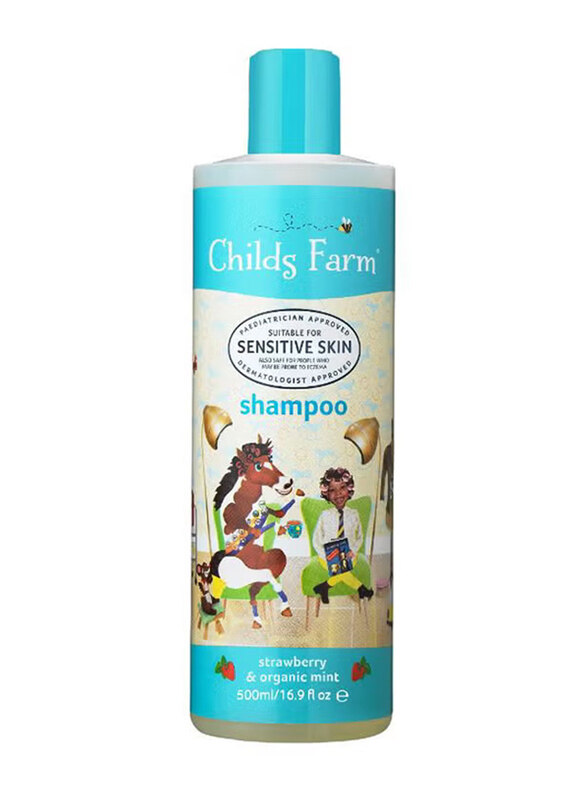 

Childs Farm Strawberry & Organic Mint Shampoo for All Hair Types, 500ml