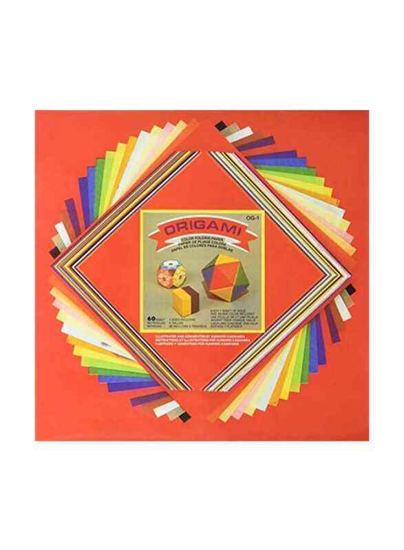 

Aitoh Origami Paper, 60 Sheet, Multicolour