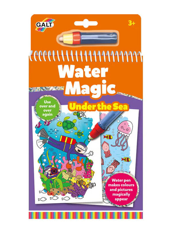 

Galt Water Magic Pen Under The Sea Stationery Art & Craft Activity Kit Set, Multicolour