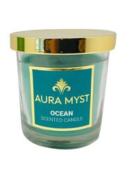 Aura Myst Ocean Scented Candle, Blue