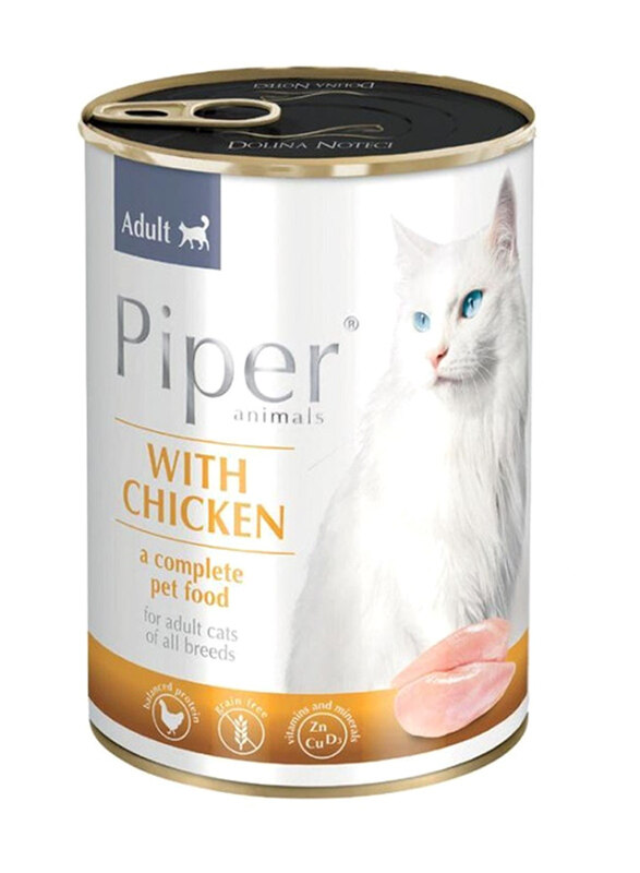 

Piper Sterilised with Chicken Cats Wet Food, 400g