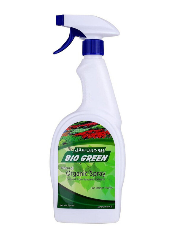 

Emirates Biofert Bio Green Seaweed Extract Indoor Plants Organic Spray Fertilizer, 750ml, White
