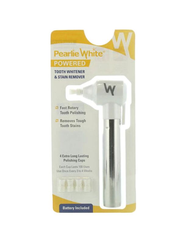 Pearlie Powered Tooth Whitener & Stain Remover, 8cm