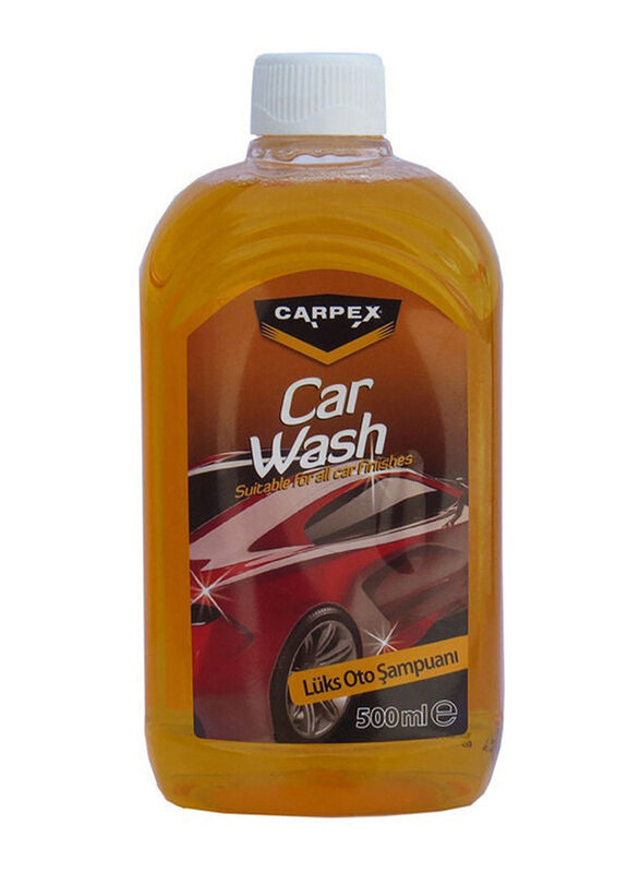 

Carpex 500ml Car Wash Shampoo, Yellow