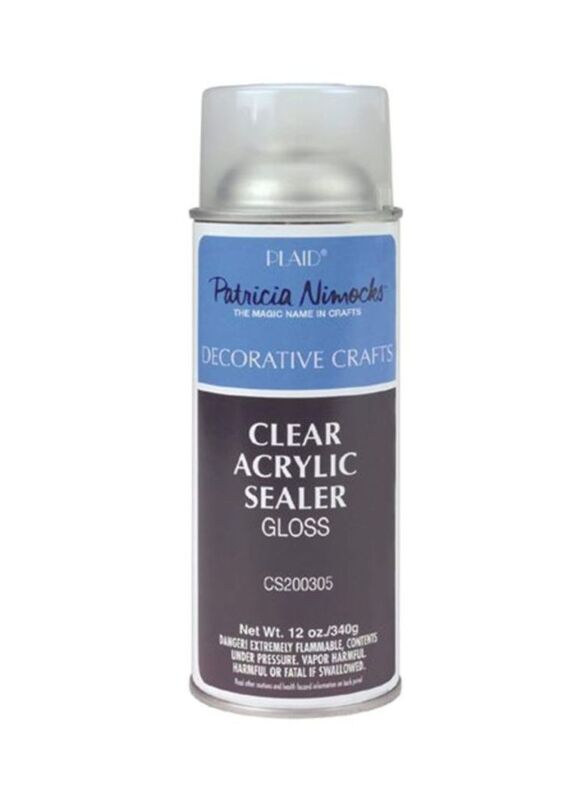 Plaid Patricia Nimocks Acrylic Sealer, 340g, Clear