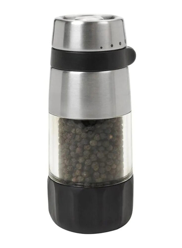 Oxo Good Grips Pepper Grinder, Clear/Black/Silver