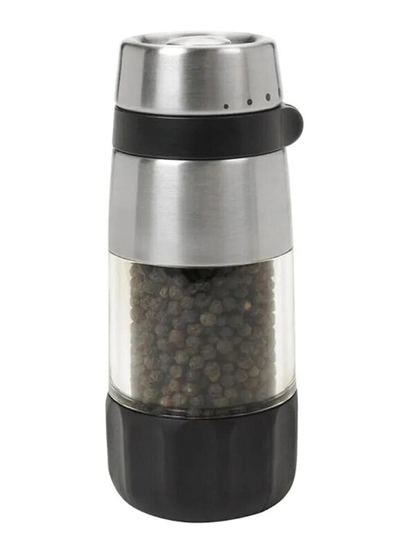

Oxo Good Grips Pepper Grinder, Clear/Black/Silver