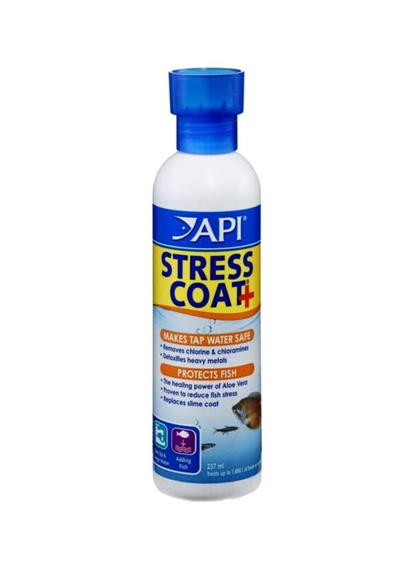 API Stress Coat Plus Aquarium Medicine, 237ml, Clear