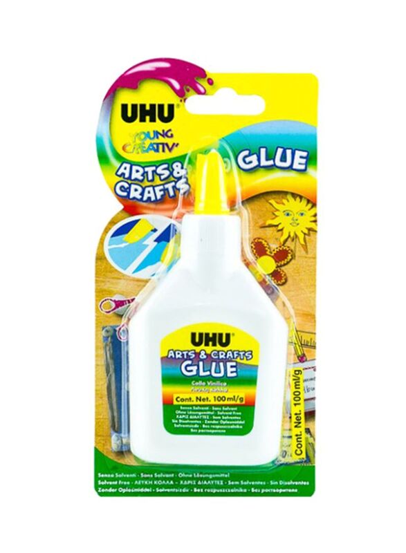 UHU Young Creative Arts And Craft Liquid Glue, White