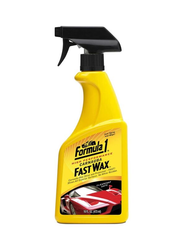 Formula 1 473ml Fast Spray Wax, Yellow