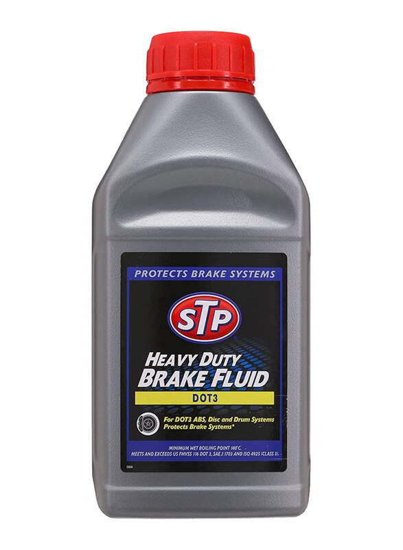 

STP 500 ml Dot3 Heavy Duty Brake Fluid, Black