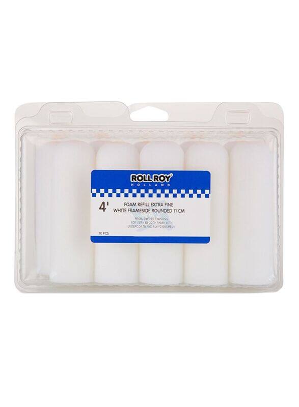 

Roll Roy 11cm Superfine Sponge Roller Refills, ACE947134, White