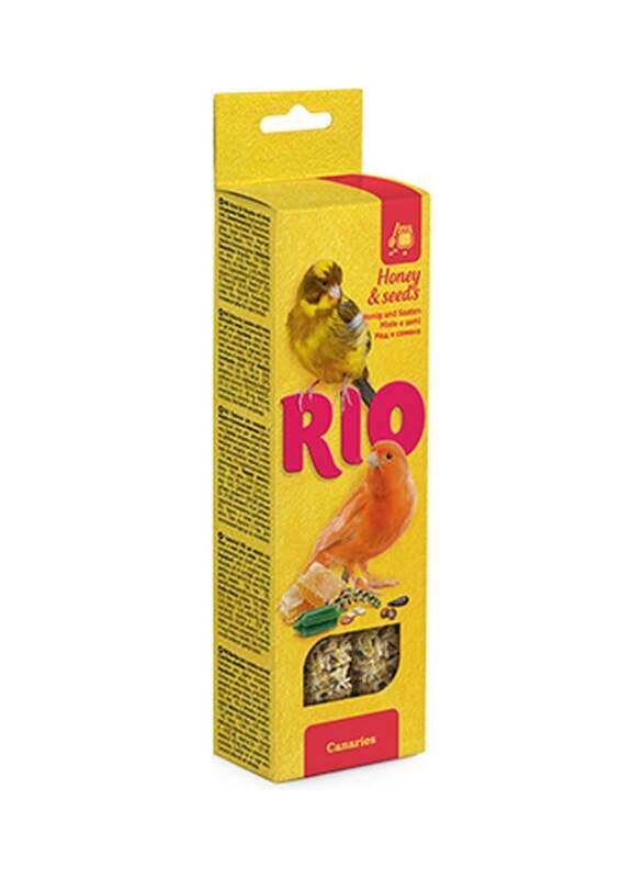 

Rio Honey & Seeds Sticks Dry Food for Parakeets, 80g