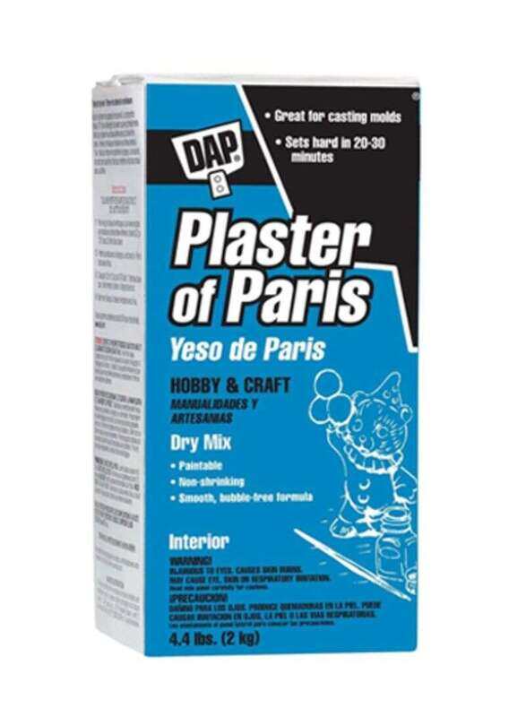 

Dap 4Kg Plaster Of Paris Dry Mix for Hobby & Craft, Multicolour