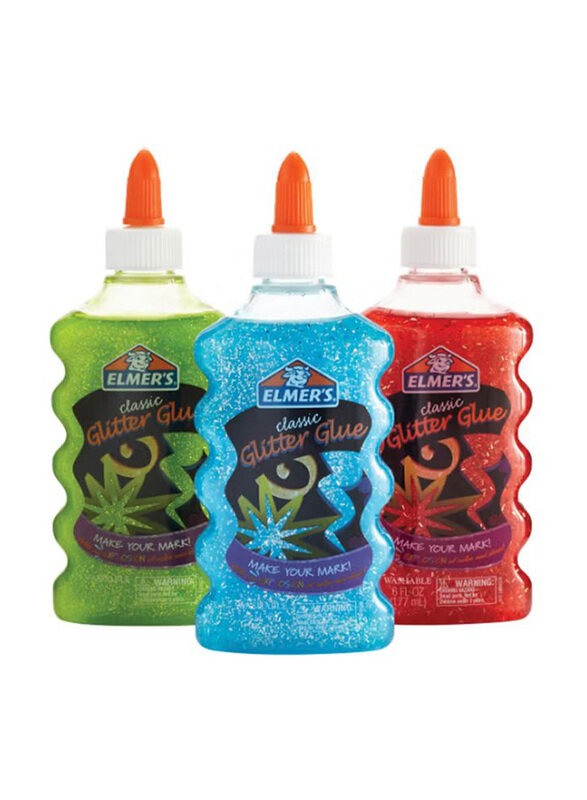 

Elmer's 3-Piece Rainbow Slime Starter Kit, Multicolour