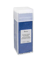 Darice Extra Fine Decorative Glitter, 130g, Blue