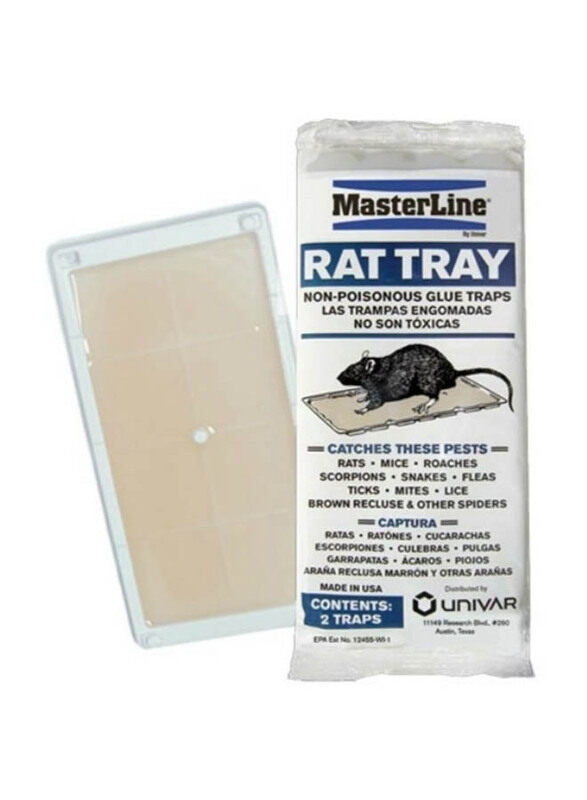 

Masterline Rat Tray Glue Traps, 2 Pieces