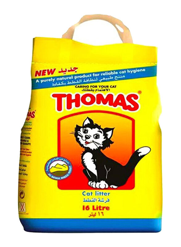 

Thomas Cat Litter, 16L, Multicolour