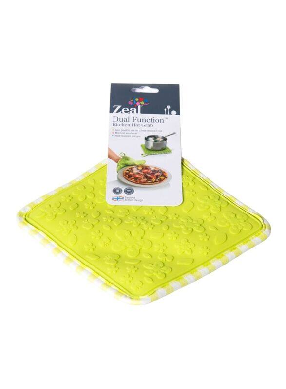 

Zeal 34cm Square Oven Mitt, Lime Green