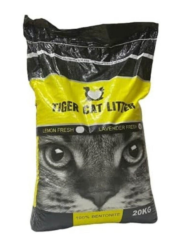 

Tiger Cat Litter 100% Bentonite Lavender Fresh, 20 Kg