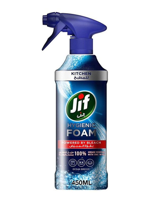 

JIF Hygienic Foam Kitchen Cleaner Spray, 450ml