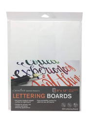 Crescent Creative Products Lettering Board Set, 3-Piece, White