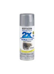 Rust-Oleum Painters Touch 2x Ultra Cover Paint Spray, 11oz, Metallic Aluminium