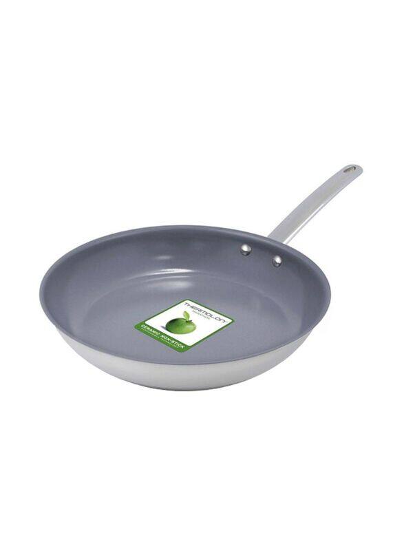 Greenpan 28cm Induction Open Frypan, Silver