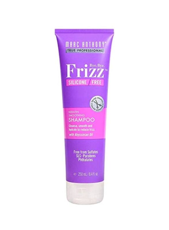 Marc Anthony Bye Bye Frizz Keratin Shampoo for All Hair Types, Pack of 6 x 250ml