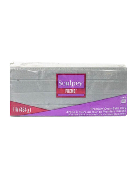 

Premo Sculpey Clay, 454g, Silver