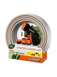 Claber Starter Garden Irrigation Hose Set, Multicolour