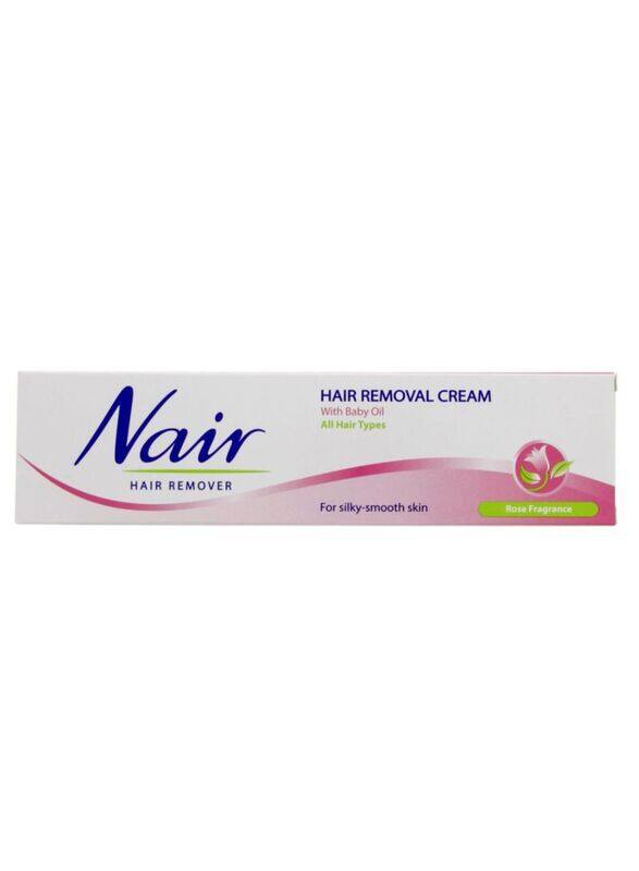 

Nair 110gm Rose Fragrance Hair Removal Cream