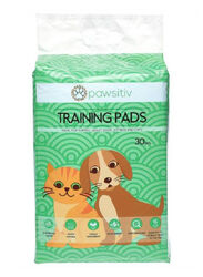 Pawsitiv 30-Piece Lavender Scented Dog Training Pads, Multicolour