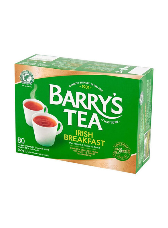 

Barry's Tea Irish Breakfast Tea Bags, 80 Pieces