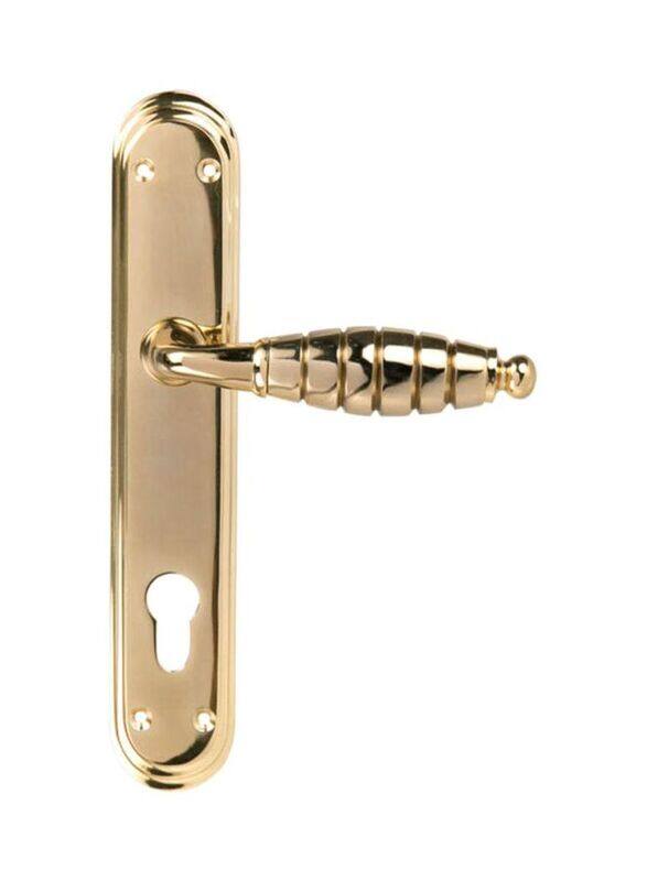 

Yale Bath Brass Door Handle, Gold