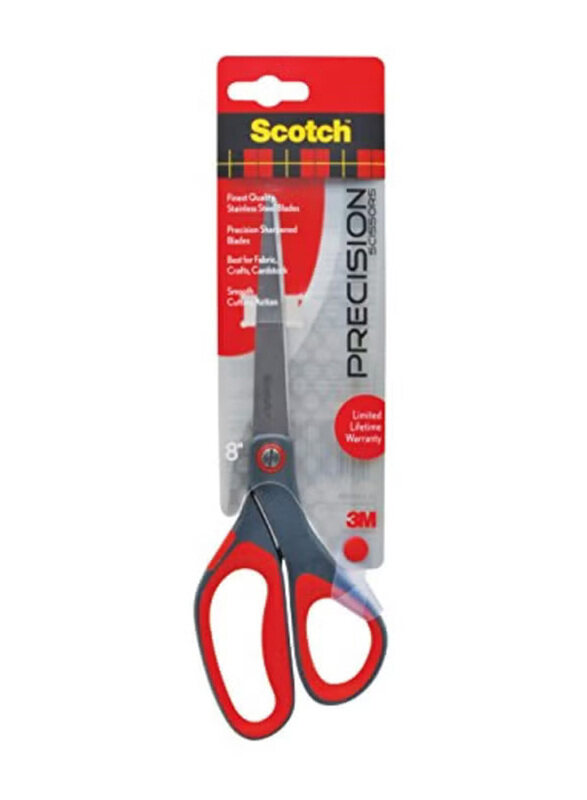 

Scotch Brite Precision Scissor, Grey/Red