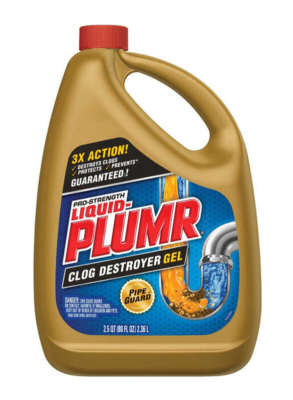 

Liquid Plumr Pro Strength Full Clog Destroyer Gel, 2.36 Liter