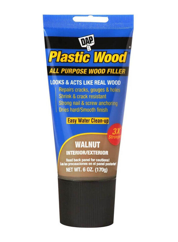 

Dap Plastic Wood Filler, Walnut, 170gm