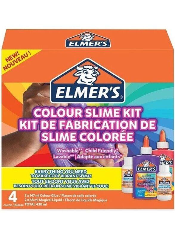 

Elmer's Colour Slime Kit, 4 Pieces, 2109506, Multicolour