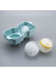 Cuisine Art Silicone Ice Ball Mould-Double, Multicolour