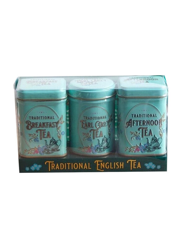 

New English Teas Traditional English Loose Leaf Tea Tin Set, 3 Pieces