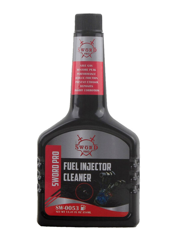 

Sword Pro 354ml Fuel Injector Cleaner, SW-0053, Black/Red