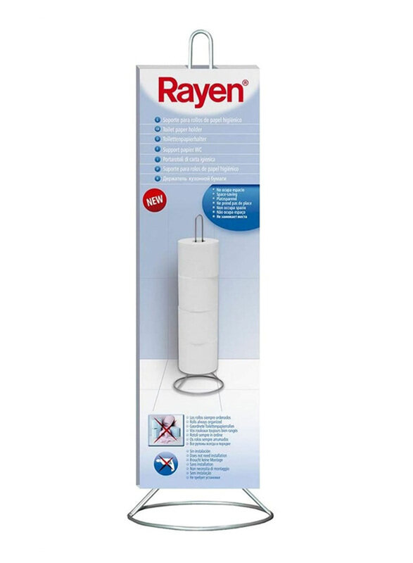 

Rayen Toilet Paper Holder, Matte White