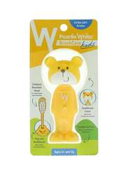 Pearlie White Pop Out Toothbrush, Yellow