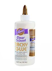 Aleene's Clear School Tacky Glue Stick, White/Gold