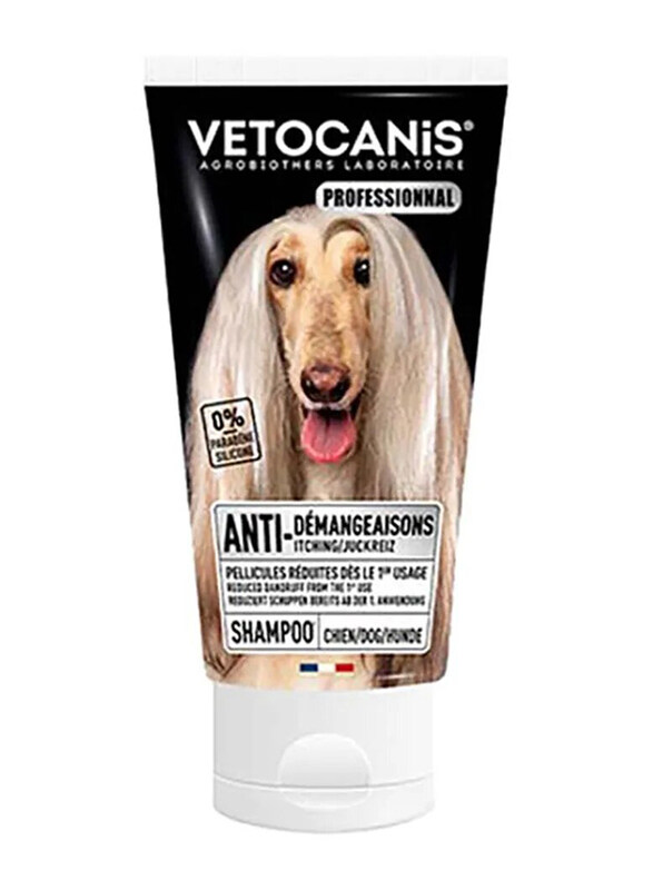 

Vetocanis Anti-itching Agro Dog Shampoo, 300ml, Black