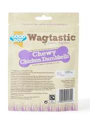 Wagtastic Yummy Chewy Chicken Dumbbells Treats for Dogs, Beige/Brown, 90g