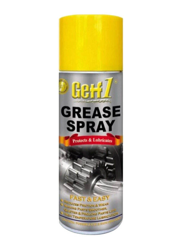 

Getf1 400ml Grease Spray, Grey