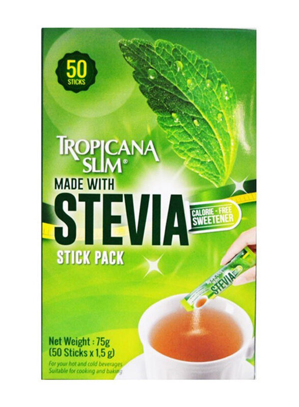 

Tropicana Slim Free Sweetener with Stevia, 75g