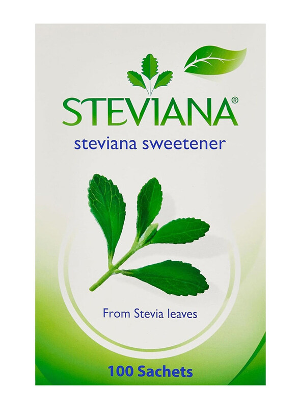 

Steviana Sweetener From Stevia Leaves, 100 Sachets
